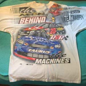 ERNIE IRVIN / DALE JARRET T SHIRT Vintage   1998